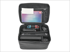 SWITCH本体と周辺機器全てを収納できる大容量バッグ