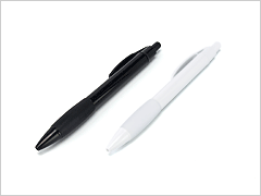 大きめで持ちやすいペンサイズのタッチペン！すべりにくいグリップ付き！