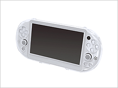 PS Vita(PCH-2000)本体を守る！強靭なポリカーボネート素材のプロテクトカバー